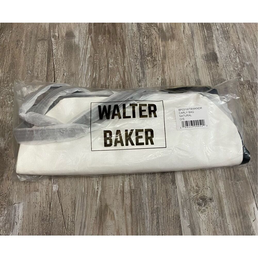 Walter Baker Black and White Tote Bag - Picture 8 of 8